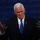 Republican vice presidential nominee Mike Pence speaks during the vice presidential debate at Longwood University in Farmville, Va., on Oct. 4, 2016.